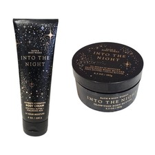NEW BATH BODY  WORKS INTO THE NIGHT Body Cream 8 OZ  BODY BUTTER 6.5 oz