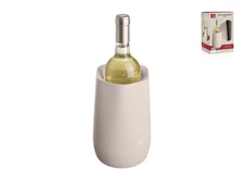 Vacuvin Hexo rigid cooler in recycled polypropylene ivory color