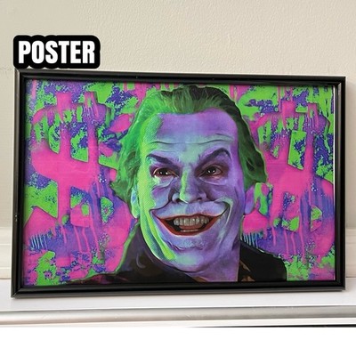 Batman 1989 The Joker Jack Nicholson Poster
