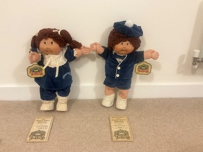 Coleco Cabbage Patch Kinder Zwillinge Francoise Jean & Rex Silvester 1. November 1984