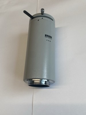 Zeiss Mikroskop IM35 Zwischentubus inverted microscope spacer tube w. lens
