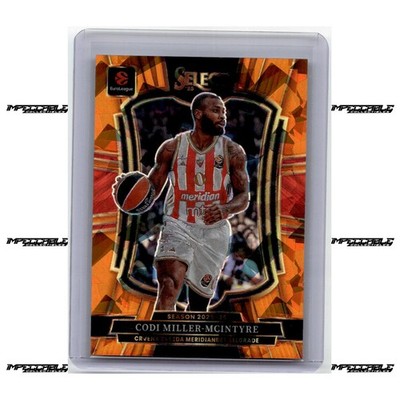 2025-26 Panini Select EuroLeague - Orange Ice #172 Codi Miller-McIntyre /125