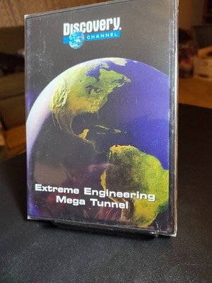 Discovery Channel DVD Extreme Engineering Mega Tunnel NEW SEALED