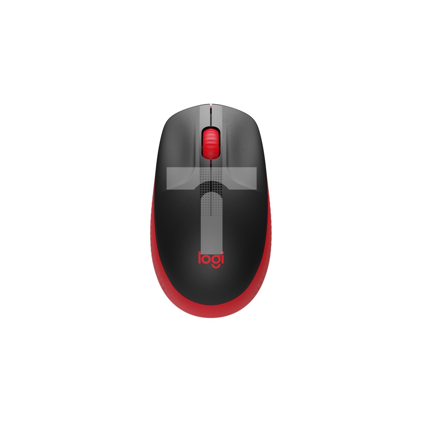 Logitech Rojo Mouse Raton M190 Full Size Optico Wireless Inalambrico - Imagen 2