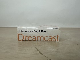 Vintage Sega Dreamcast VGA Box HKT-8100 Japan Official Adapter with Box & Manual