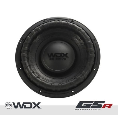 DB Drive WDX12G5R.4 : 12 in. Dual 4-Ohm Subwoofer 6000 WATTS (Brand New) G5 12
