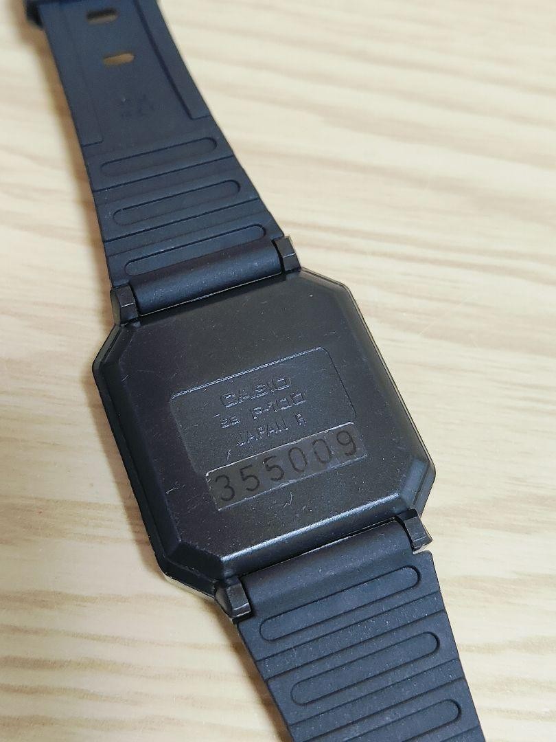 Casio F-100 Vintage 1978 Digital Watch Light & Durable Resin Case