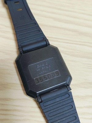 Casio F-100 Vintage 1978 Digital Watch Light & Durable Resin Case