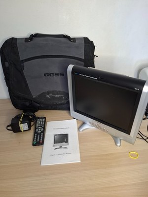 Avtex Digital TFT Color ATV/VGA Monitor Silber 10,4'' LCD mit DVB-T Analog Tuner
