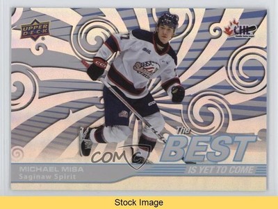 2023-24 Upper Deck CHL Best Is Yet To Come Michael Misa #BYC-1 READ 17q9