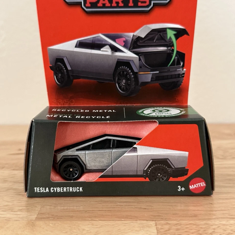2025 Matchbox Moving Parts TESLA CYBERTRUCK - Opening Hood / Frunk NEW - Image 2 of 3