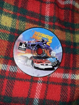 Destruction Derby 2 PlayStation 1 PS1 Disc Only Loose Disc Tested (WTF40)