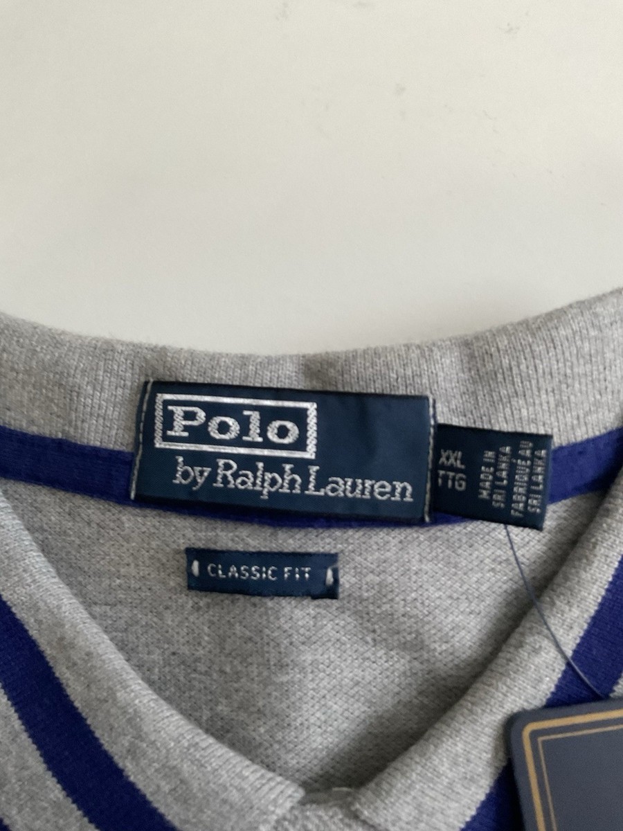 POLOティシャツとr.h. vintage デニムセット ラッパー US Polo Ralph Lauren Heather Grey XXL Dodgers Polo Shirt | eBay