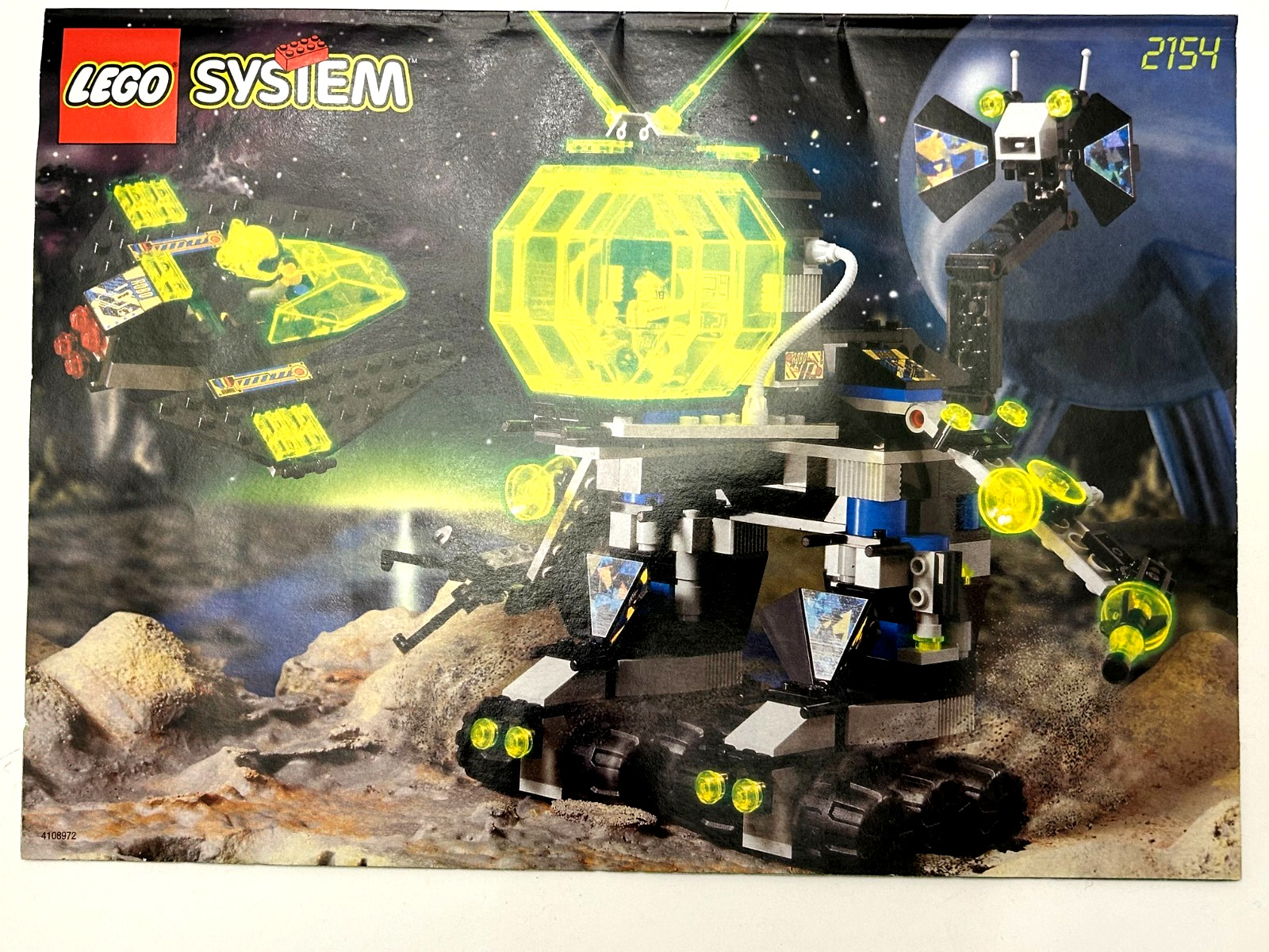 Retired LEGO Space: Robo Master (2154), 100% complete w minifigs & manual!