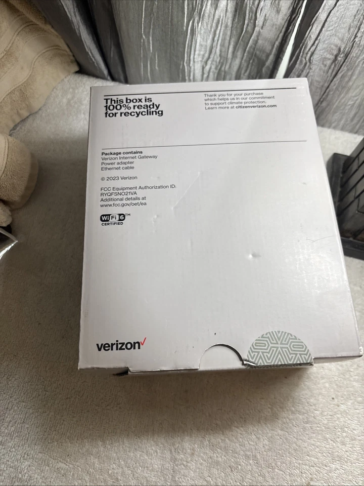 Verizon FSNO21VA Business Internet Gateway Router 5G 4G LTE Wi-Fi 6 - Sealed! - Image 2 of 4