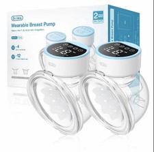 Dr.Isla Double Electric Breast Pump EB29D Hands-Free BPA Free Wireless 2PCS Set