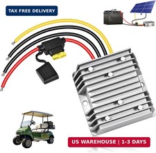 36V 48V to 12V Converter 20A 240W DC-DC Step Down, 48V to 12V Converter Golf Car