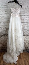 Casablnca Bridal Wedding Gown Dress Size 6 Style 2035 Soft Sweetheart Baby Doll