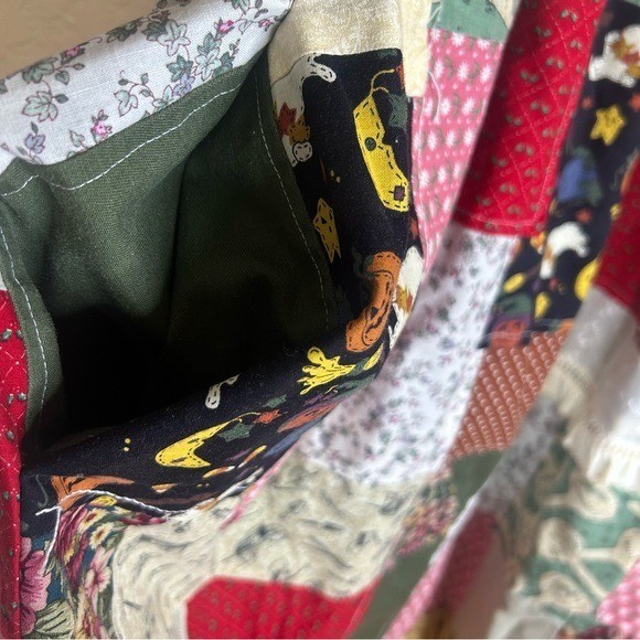 Handmade Boho Patchwork Aline dress medium with p… - image 8