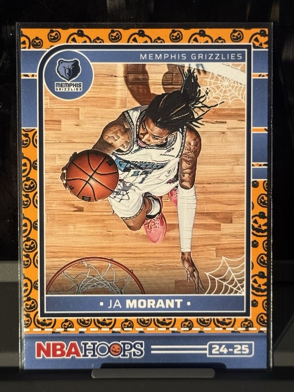 2024-25 Panini Haunted Hoops - Ja Morant, Ja Morant #3 Pumpkins