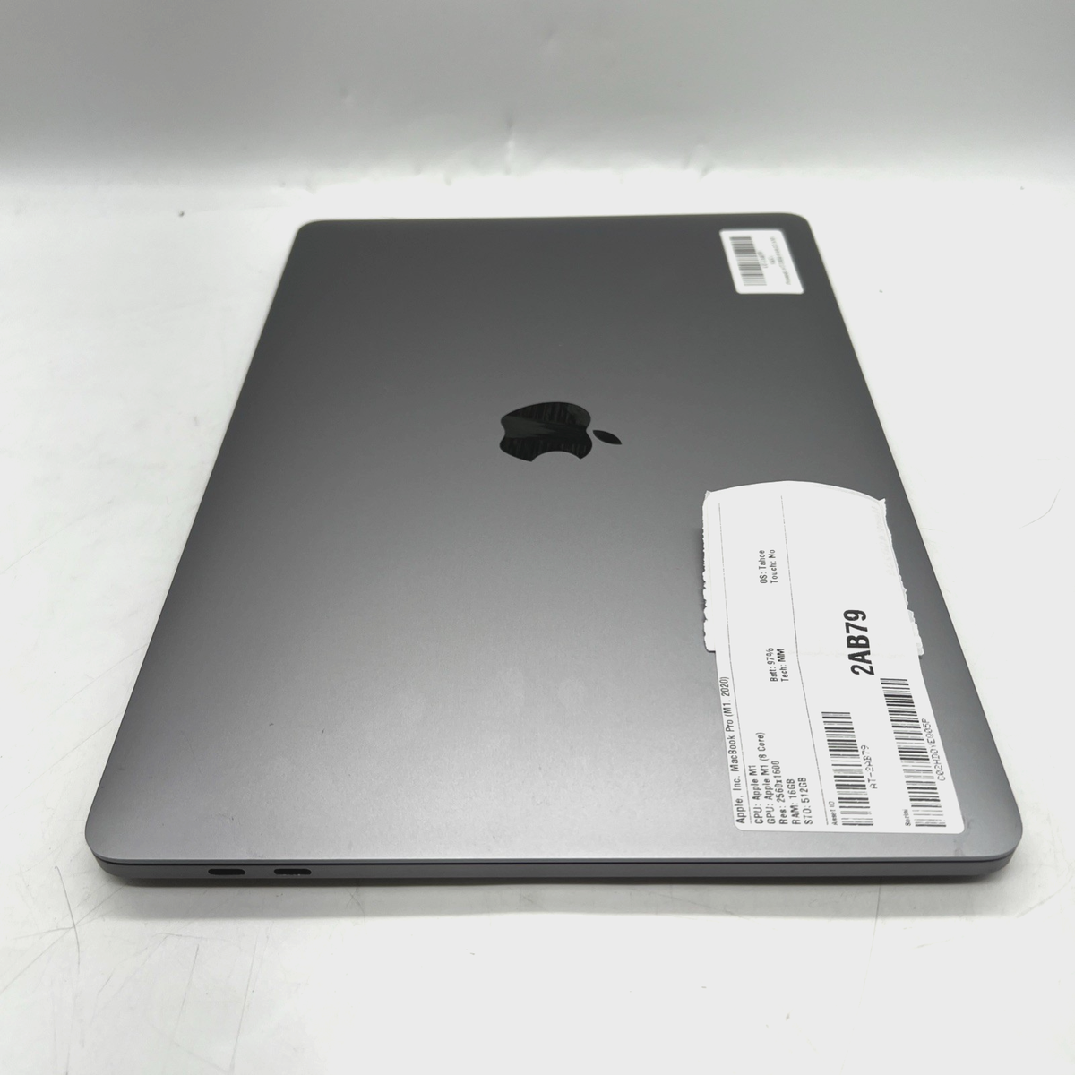 Apple MacBook Pro 13-inch Space Grey Laptop M1 Chip 16GB RAM 512GB