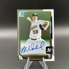 2015 Bowman Chrome - Prospects Autographs Bobby Wahl #BCAP-BW (AU, RC)