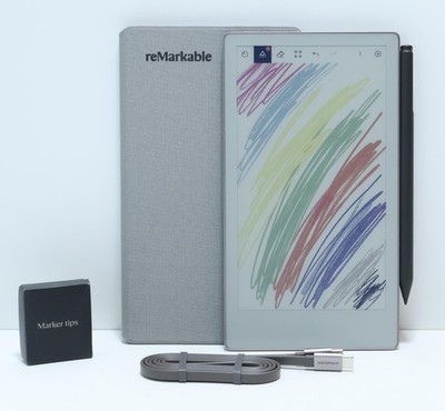 reMarkable Paper Pro Move Color Display Tablet 7.3'' RM91A Bundled Marker Plus