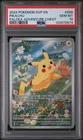 Pikachu 2024 Pokemon Black Star Promo Paldea Adventure Chest #088 PSA 10