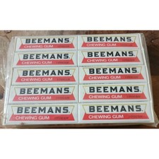 Beemans Chewing Gum 20 Packs of 5 Sticks Each Factory Sealed Bulk Tray Canada