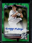 2025 Bowman Draft Briggs McKenzie Chrome Auto Green Lava Refractor 1st #/99