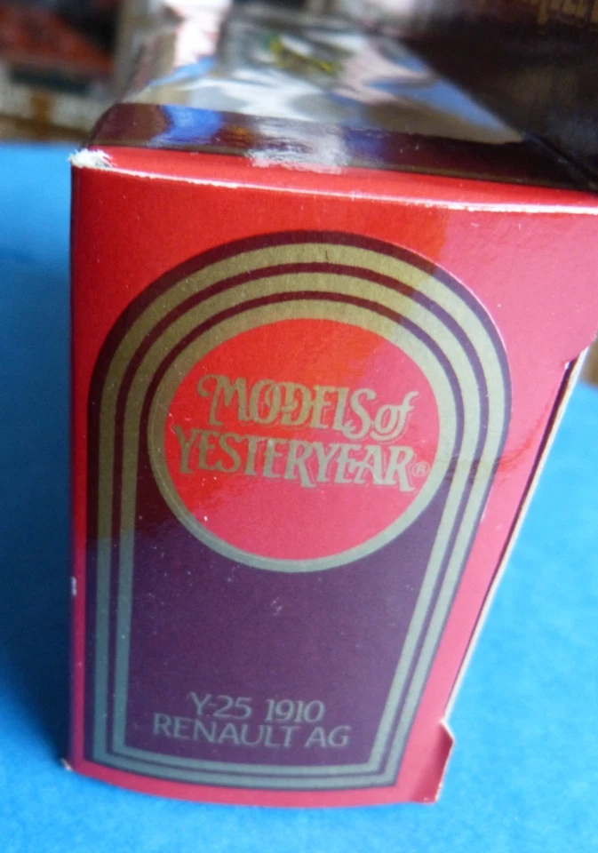 1986 Matchbox Modell Y 25 1910 Renault Type AG Suchard Models of Yesterday 1:38 - Bild 3 von 3