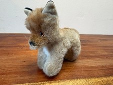 Vintage Steiff Fuzzy Fox Mohair Plush Toy Standing Fox  Approx 11cm