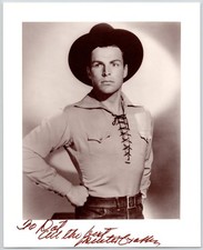 Vintage BUSTER CRABBE Signed AUTOGRAPH PHOTO Flash Gordon / OLYMPIC GOLD SWIMMER