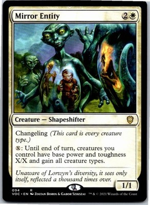 Mirror Entity R 94 Normal Commander: Innistrad: Crimson Vow NM