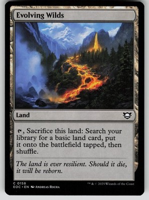 Evolving Wilds Normal C Commander: Edge of Eternities 158 NM