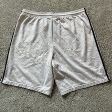 Vintage early 2000's Men's size M Adidas White Athletic Shorts