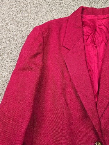 Vintage KGR Coat Womans 16 Pink Blazer Business Casual College City School - Picture 2 of 16