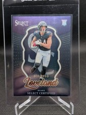2025 Panini Select Football Colston Loveland Select Certified Rookie