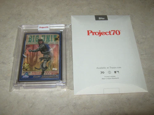 Topps Project 70 Artist Proof 318 RANDY JOHNSON 19/51 By Artist The Shoe Surgeon