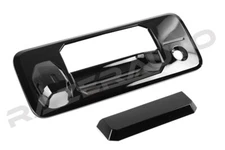 Black Tailgate Handle Cover for Fit 14-22 Toyota Tundra+16-23 Tacoma Truck