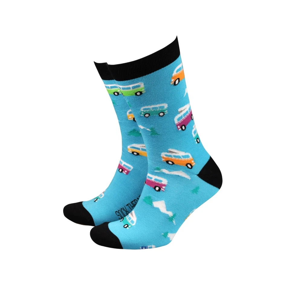 Men's Campervan Gift Bamboo Socks | Sock Therapy