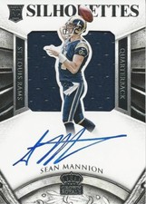 2015 Panini Crown Royale Sean Mannion RC AUTO Jersey #299 Rams Seattle Seahawks