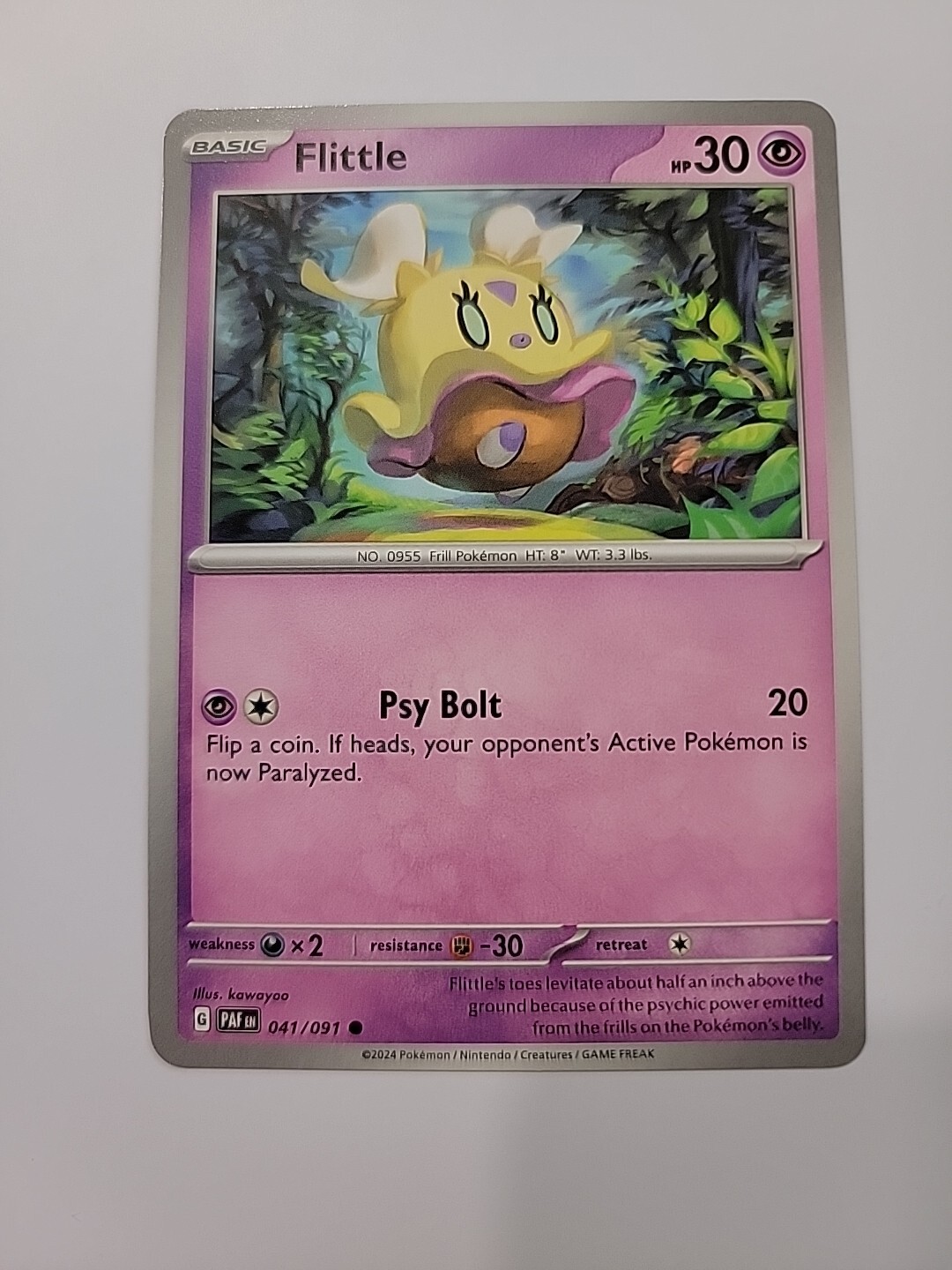 Flittle - 041/091 Paldean Fates Pokemon - NM/MINT