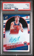 2021 Donruss (Signature Series - Autographed) Corey Kispert #CKP PSA 7 NEAR-MINT