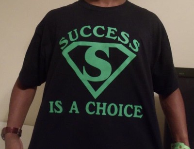  Success Is A Choice   Custom Designed T-Shirt By No Hype Sports