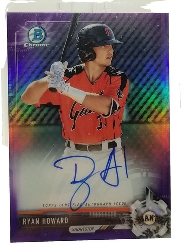 2019 Bowman 30th Anniversary Autographs Joey Bart Auto San