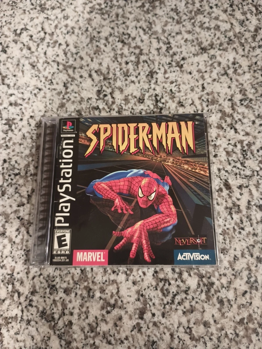 新品未開封】PS SPIDER-MAN スパイダーマン PS1 Amazon