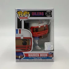 Funko Pop! WARREN MOON Houston Oilers #263 NFL Football w/PROTECTOR+ FREE SHIP