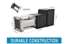 Electric French Fry Cutter, Sopito Commercial/Home Grade Potato Cutter NIB