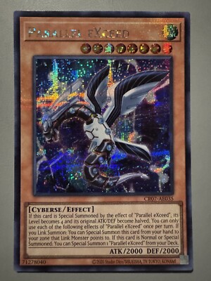 YUGIOH PARALLEL EXCEED (EFFECT) ASIA ENGLISH EDITION CR07-AE035 SECRET RARE